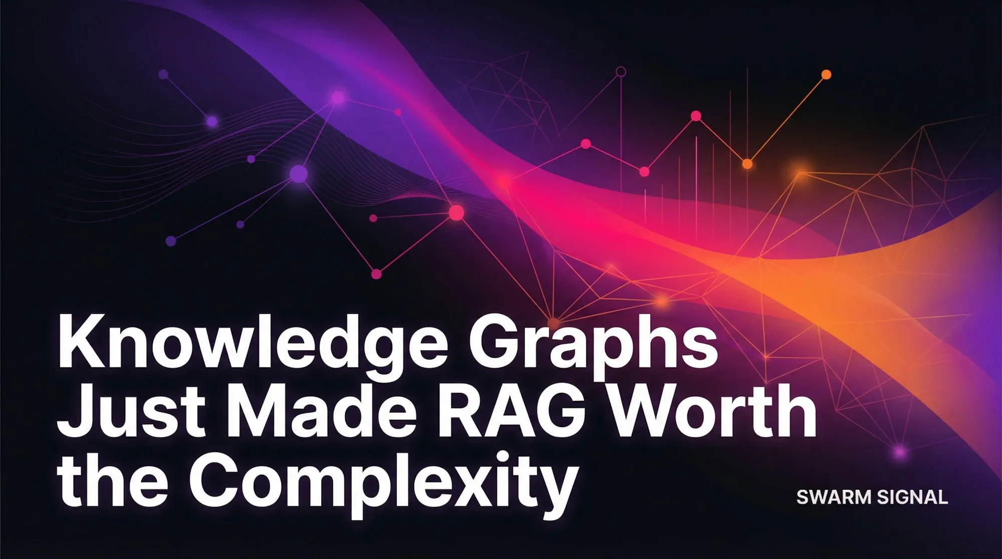 Knowledge Graphs Just Made RAG Worth the Complexity