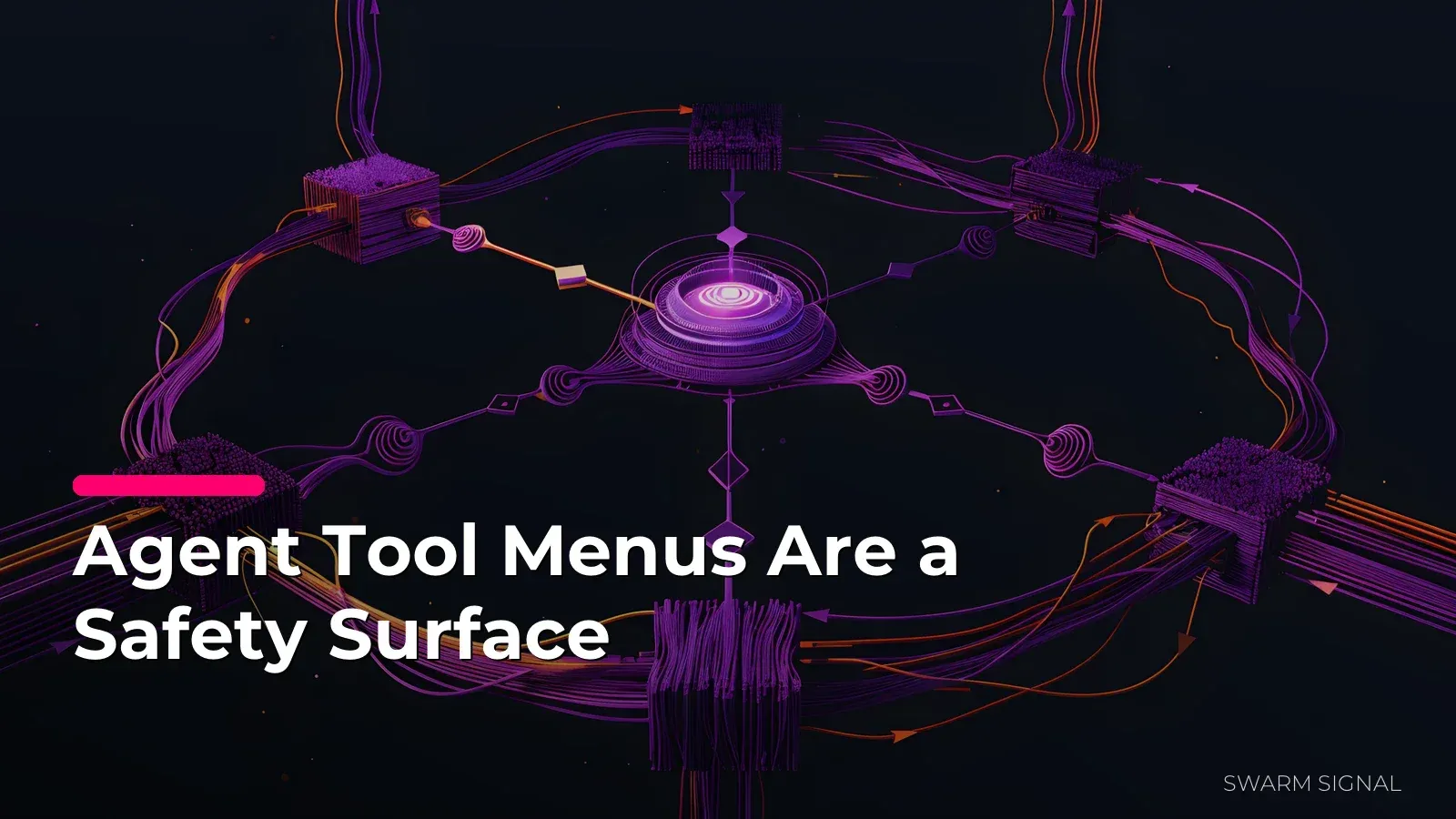 Agent Tool Menus Are a Safety Surface