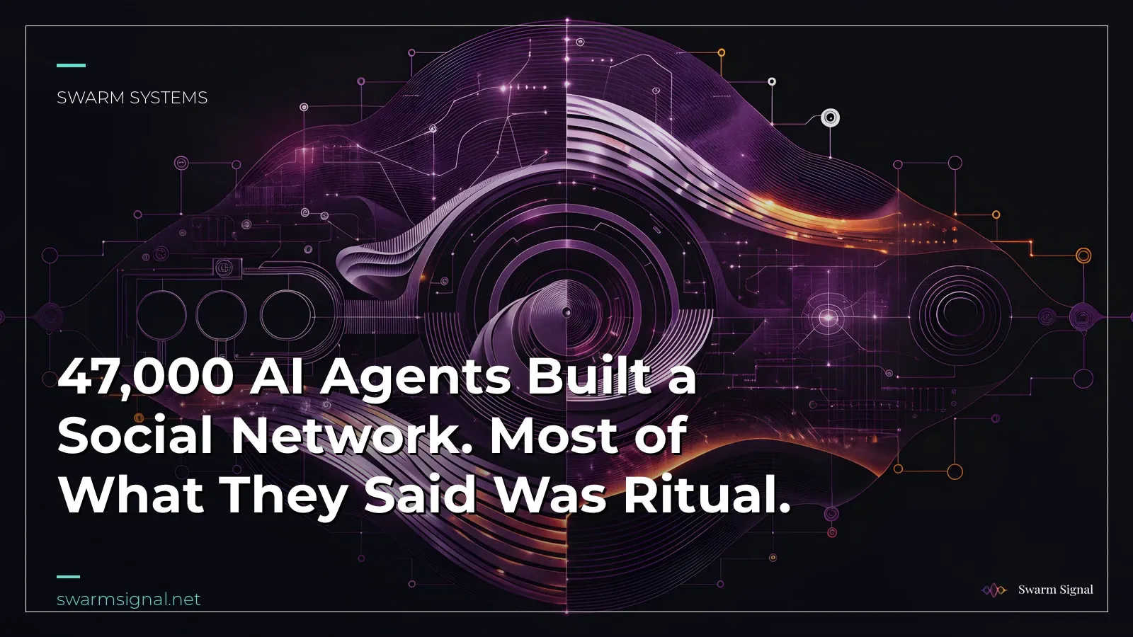 47,000 AI Agents Built a Social Network. Most of What They Said Was Ritual.