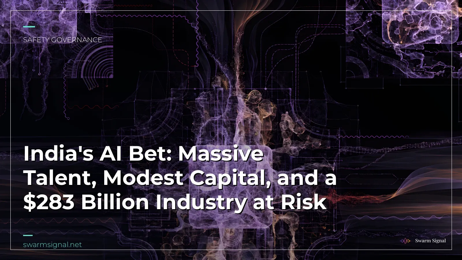 India's AI Bet: Massive Talent, Modest Capital, and a $283 Billion Industry at Risk
