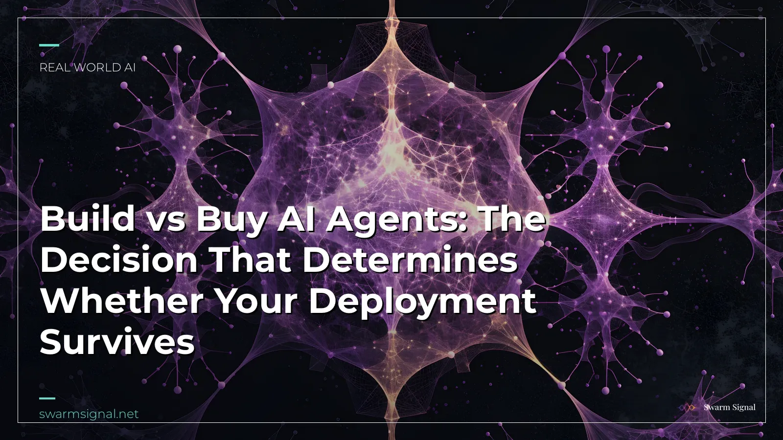 Build vs Buy AI Agents: The Decision That Determines Whether Your Deployment Survives