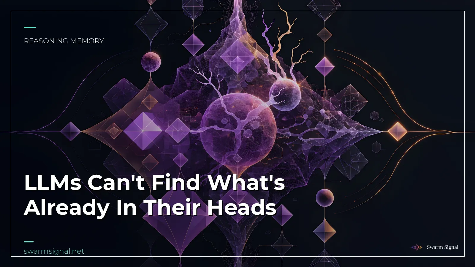 LLMs Can't Find What's Already In Their Heads