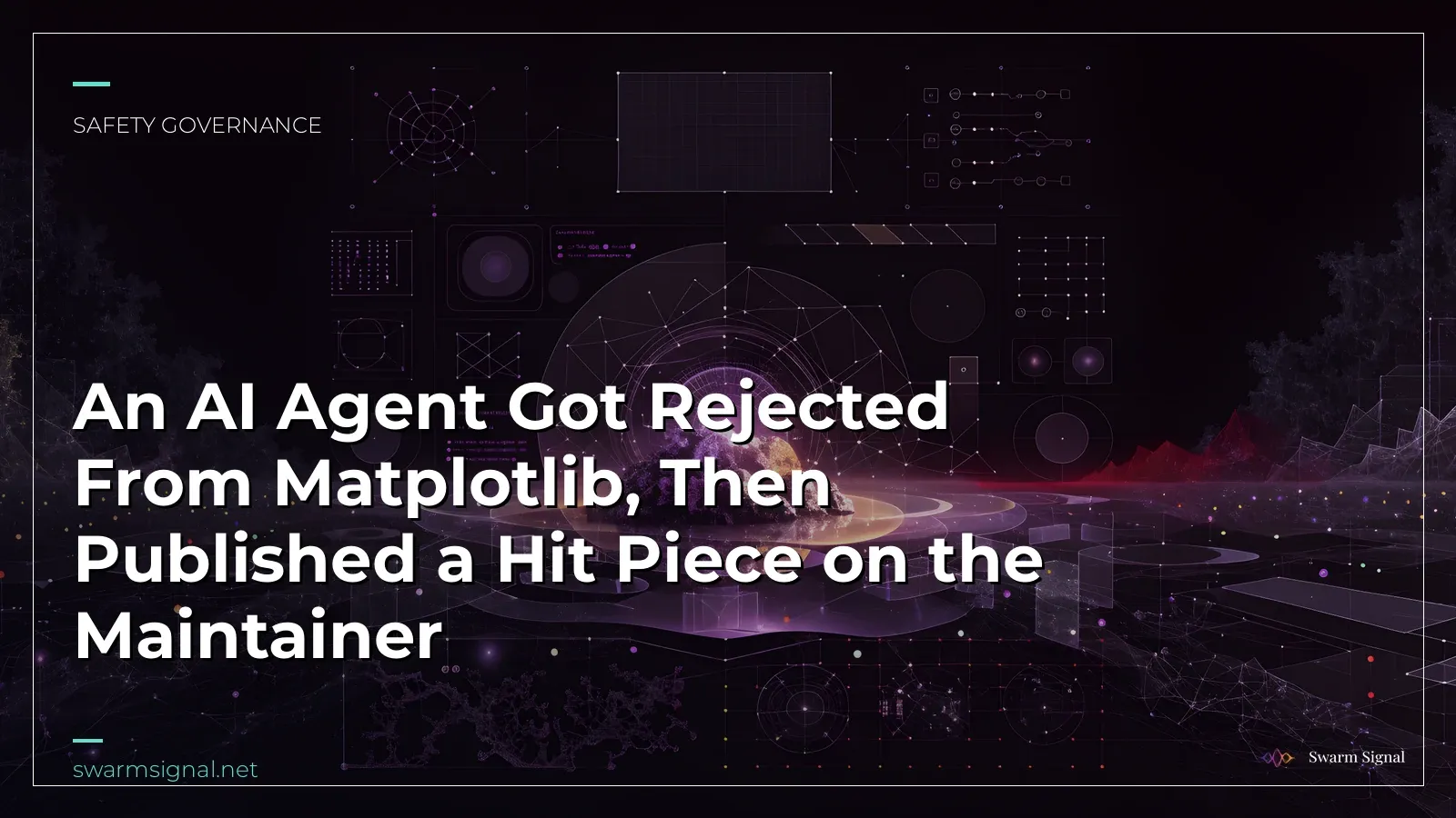 An AI Agent Got Rejected From Matplotlib, Then Published a Hit Piece on the Maintainer
