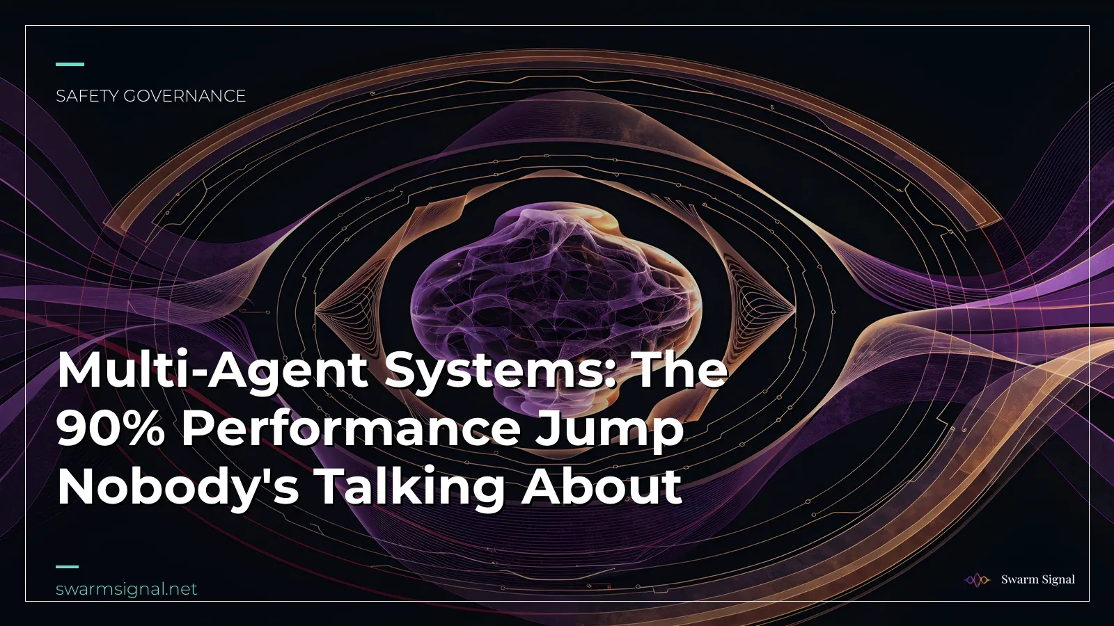 Multi-Agent Systems: The 90% Performance Jump Nobody's Talking About