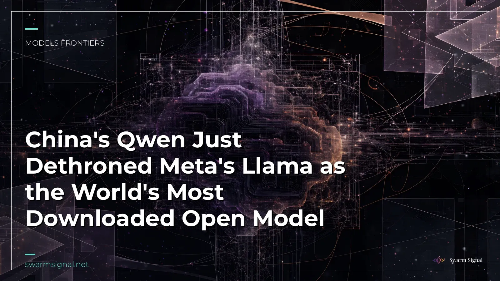 China's Qwen Just Dethroned Meta's Llama as the World's Most Downloaded Open Model