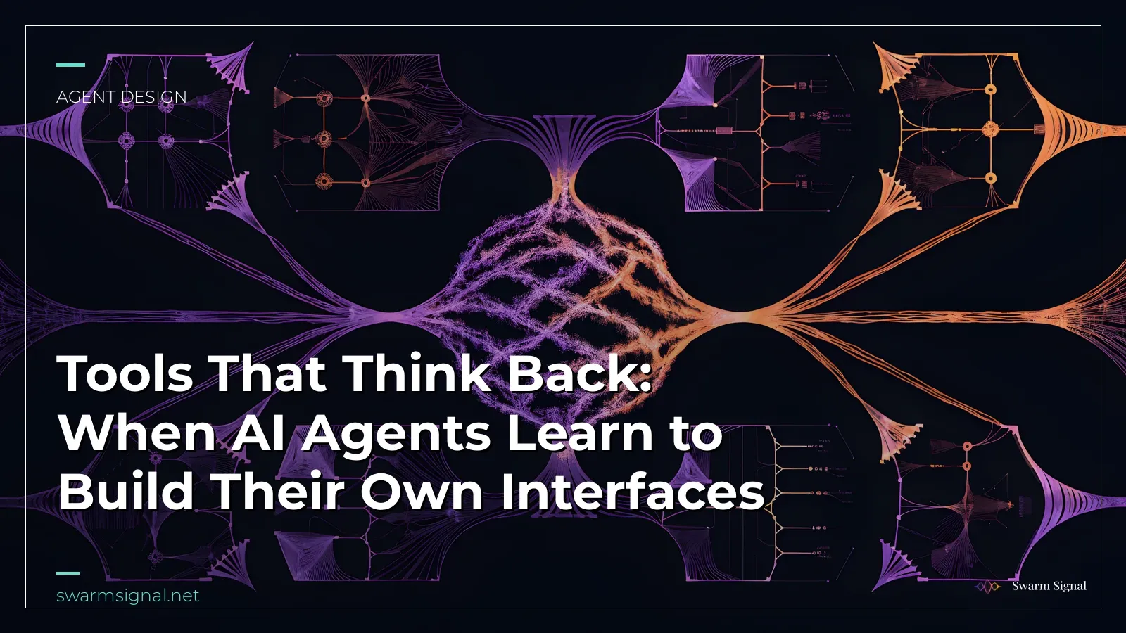 Tools That Think Back: When AI Agents Learn to Build Their Own Interfaces