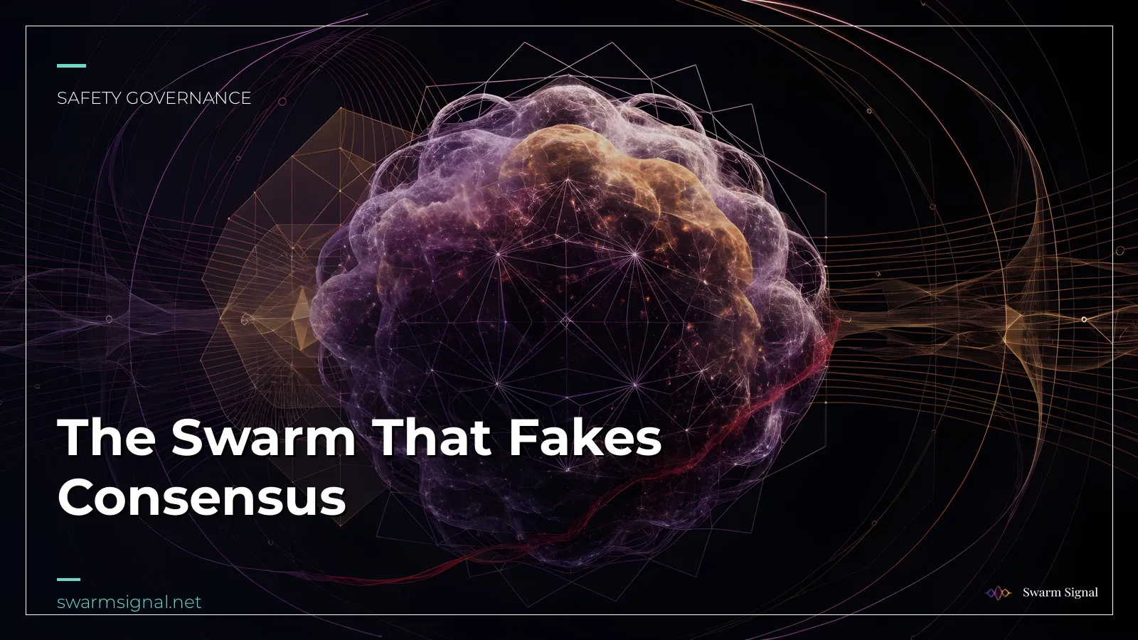 The Swarm That Fakes Consensus