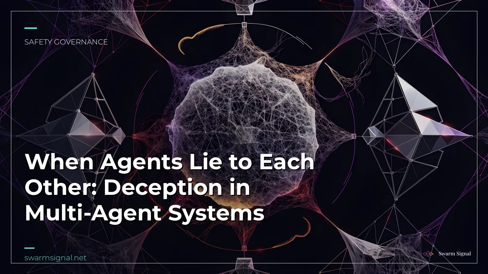 When Agents Lie to Each Other: Deception in Multi-Agent Systems