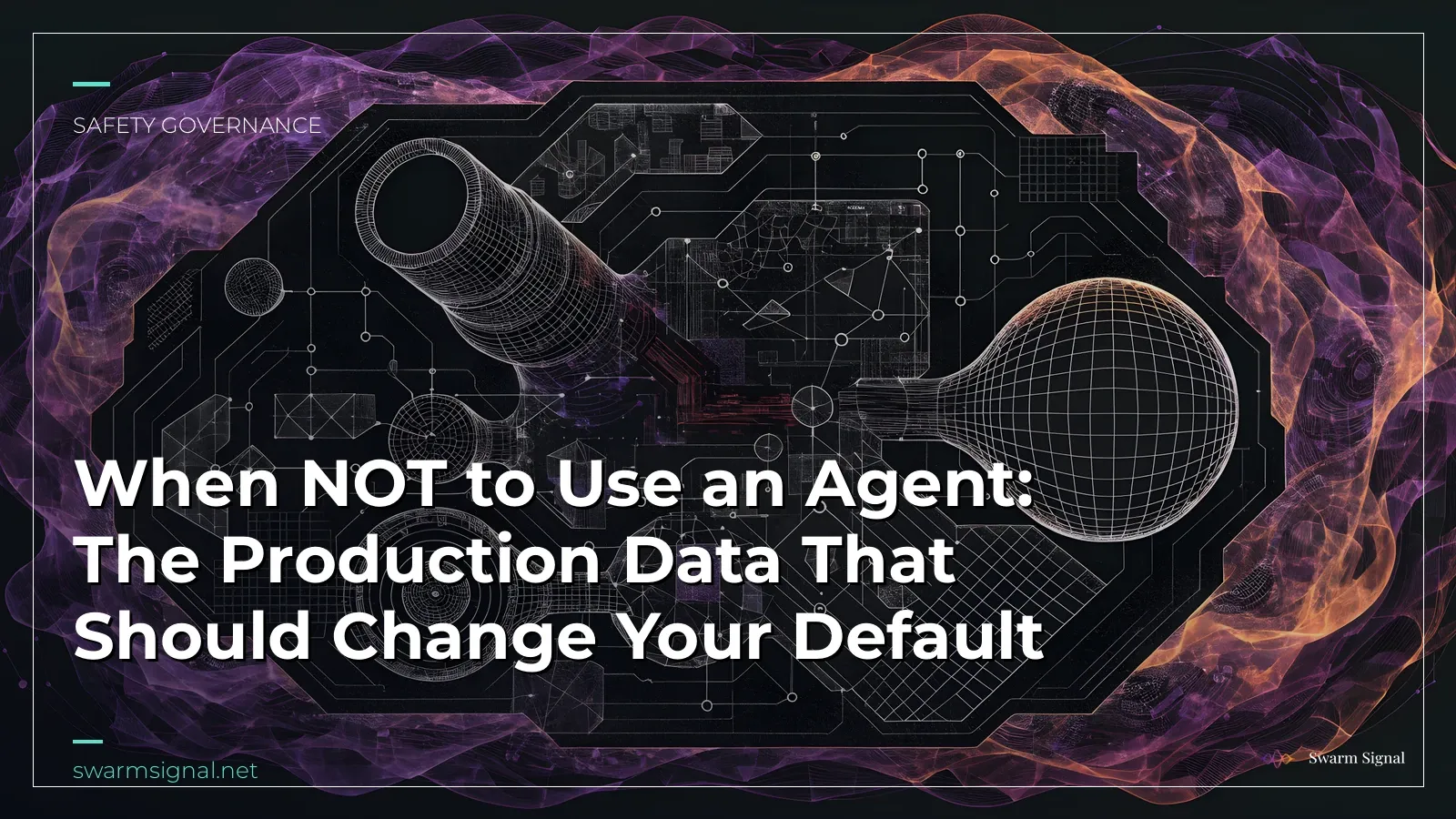 When NOT to Use an Agent: The Production Data That Should Change Your Default