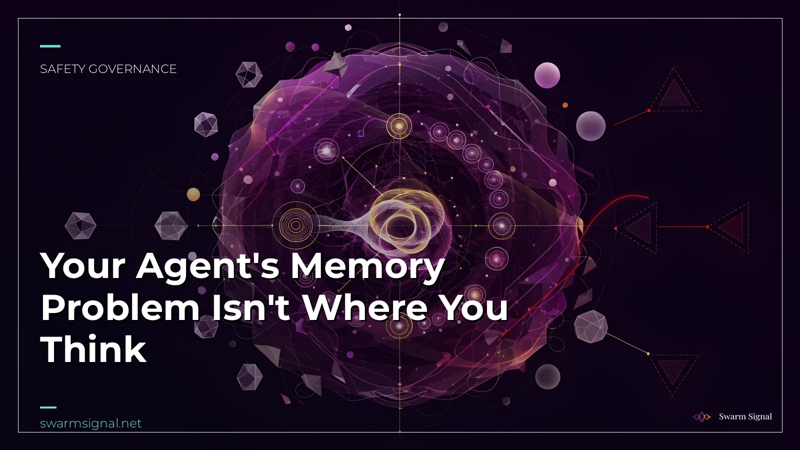 Your Agent's Memory Problem Isn't Where You Think