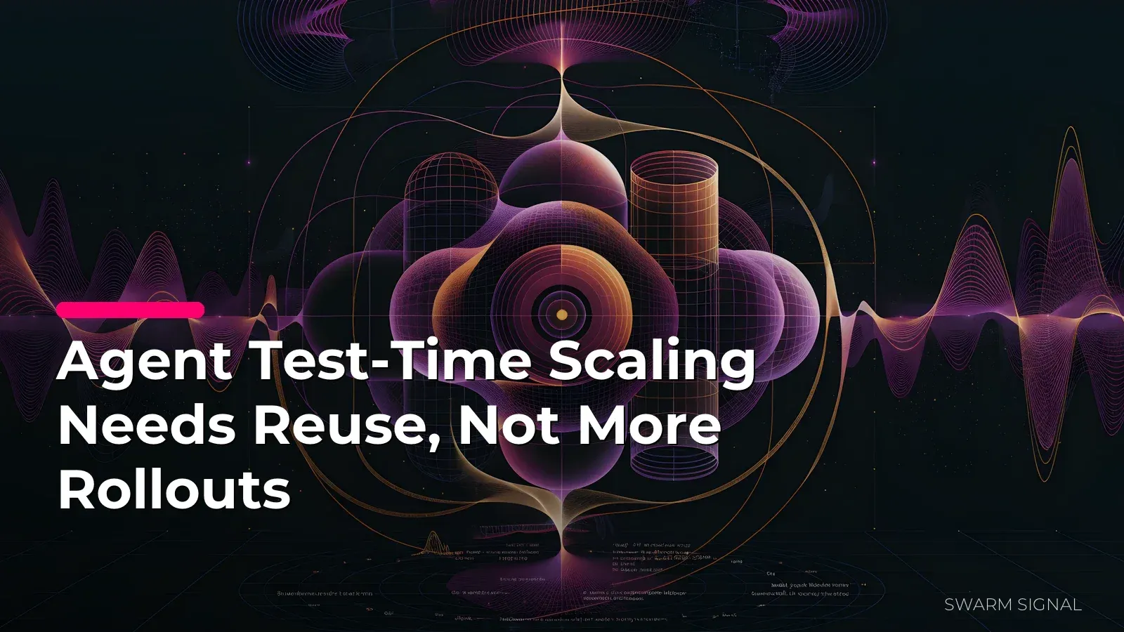 Agent Test-Time Scaling Needs Reuse, Not More Rollouts